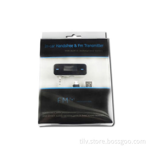 In-car Wireless LCD Handsfree 3.5mm Jack FM Transmitter